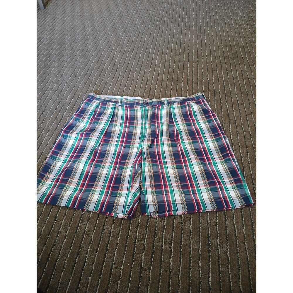 Polo Ralph Lauren Flat Front Plaid Lightweight Tyler Shorts Men's 42 Preppy